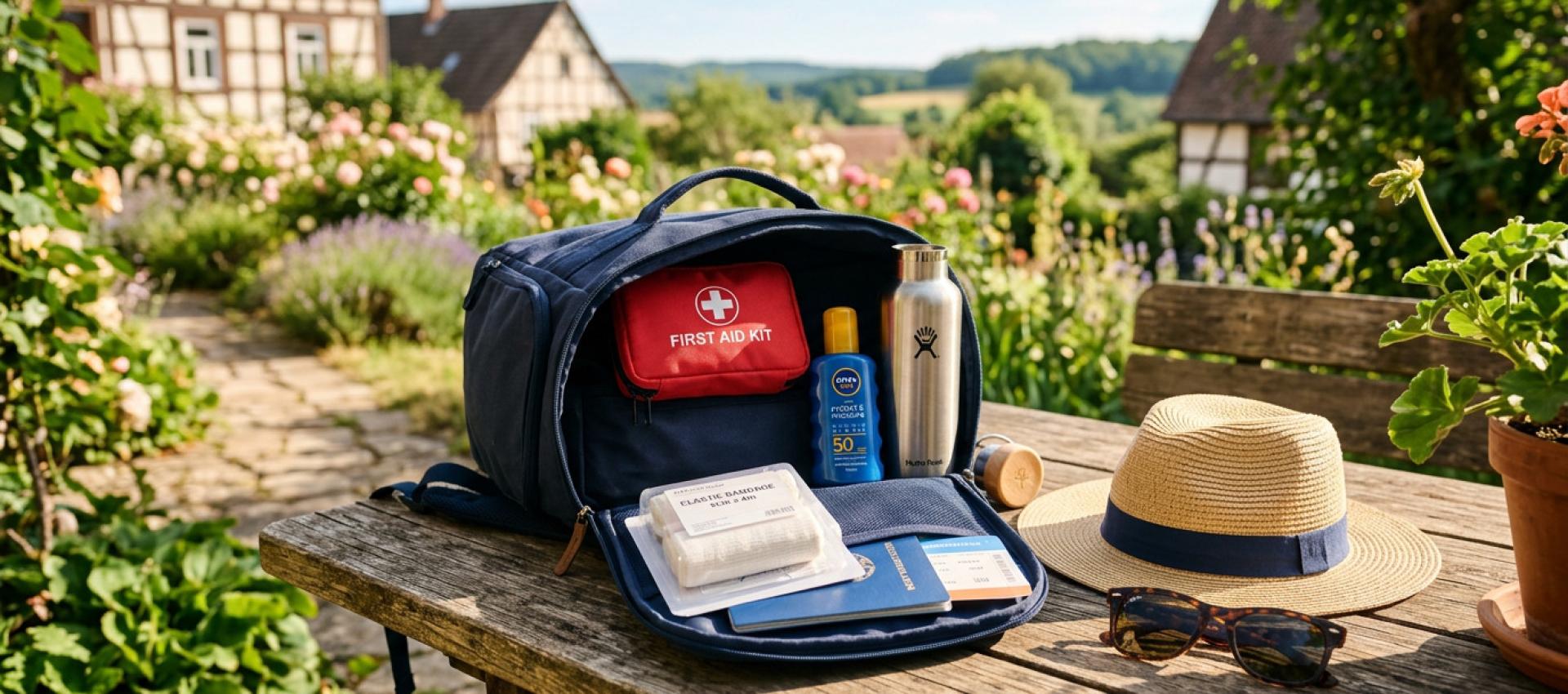 Wundversorgung im Urlaub: Gut vorbereitet in den Sommer
